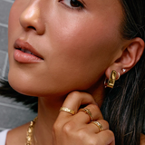 Lucy Gold Earrings-Arms of Eve-Lot 39 Store & Cafe