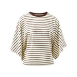 Lucy Relaxed Sleeve Tee - Milk/Brunette-Ceres Life-Lot 39 Store & Cafe