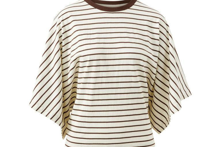 Lucy Relaxed Sleeve Tee - Milk/Brunette-Ceres Life-Lot 39 Store & Cafe