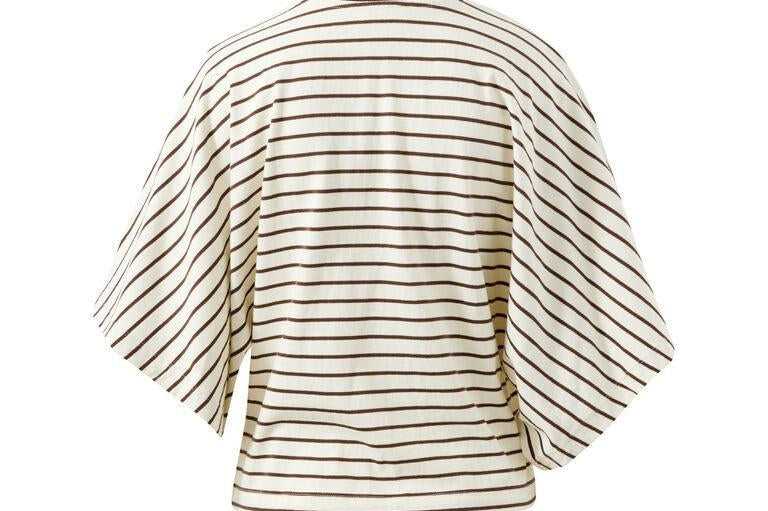 Lucy Relaxed Sleeve Tee - Milk/Brunette-Ceres Life-Lot 39 Store & Cafe