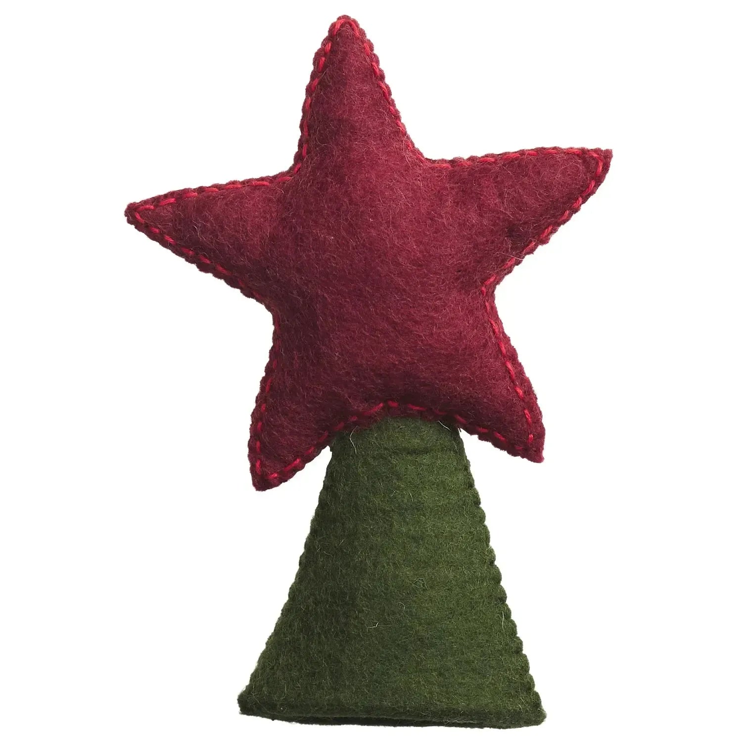 Maisie Felt Tree Topper-Sage & Clare-Lot 39 Store & Cafe