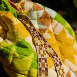 Matilda Santa Sack - Ochre-Sage & Clare-Lot 39 Store & Cafe
