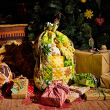 Matilda Santa Sack - Ochre-Sage & Clare-Lot 39 Store & Cafe