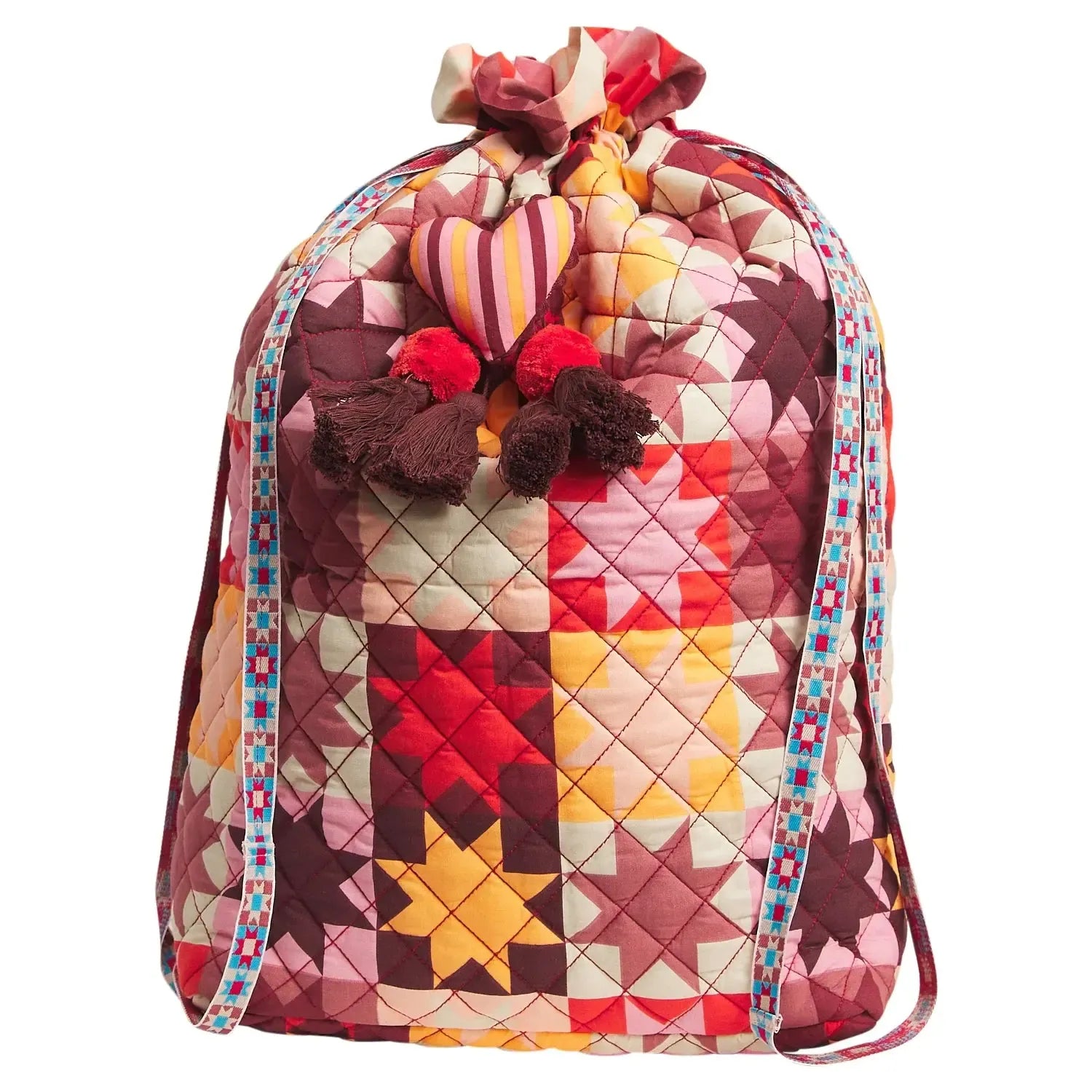 Matilda Santa Sack - Poppy-Sage & Clare-Lot 39 Store & Cafe
