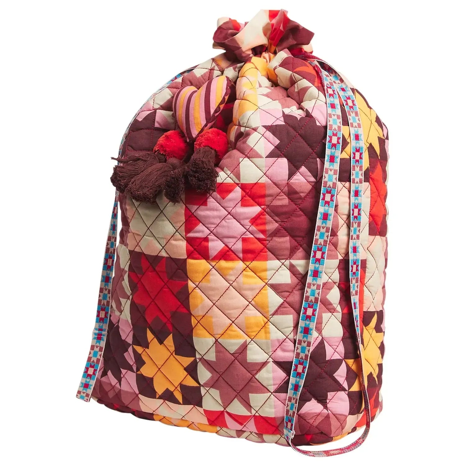 Matilda Santa Sack - Poppy-Sage & Clare-Lot 39 Store & Cafe