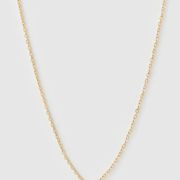 Mini Initial Gold Necklace-Arms of Eve-Lot 39 Store & Cafe