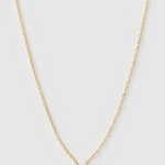 Mini Initial Gold Necklace-Arms of Eve-Lot 39 Store & Cafe