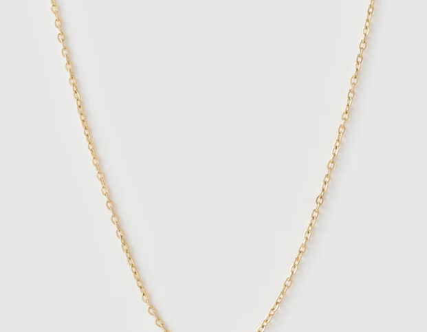 Mini Initial Gold Necklace-Arms of Eve-Lot 39 Store & Cafe