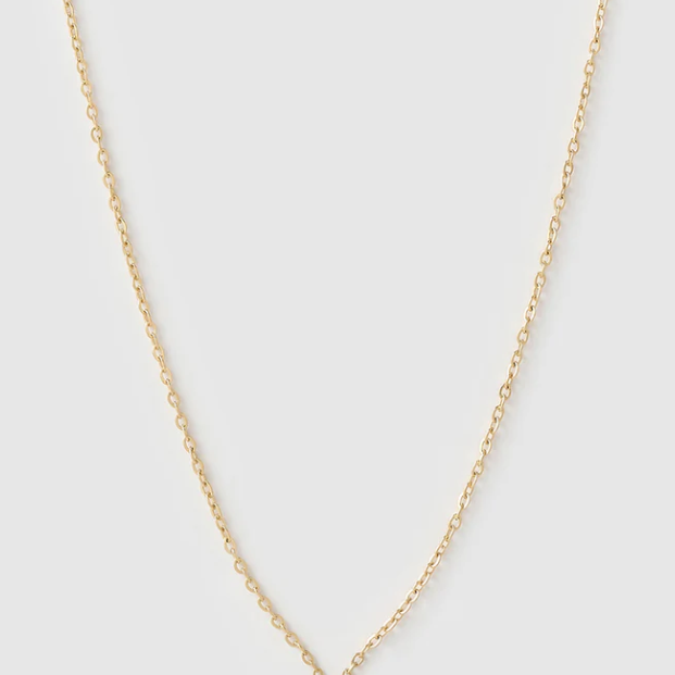 Mini Initial Gold Necklace-Arms of Eve-Lot 39 Store & Cafe