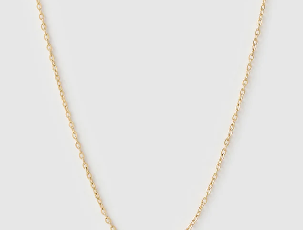 Mini Initial Gold Necklace-Arms of Eve-Lot 39 Store & Cafe