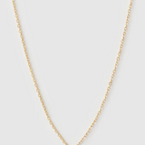 Mini Initial Gold Necklace-Arms of Eve-Lot 39 Store & Cafe