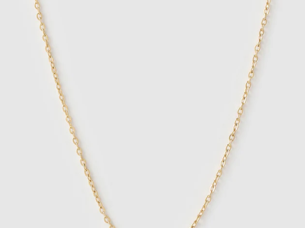 Mini Initial Gold Necklace-Arms of Eve-Lot 39 Store & Cafe