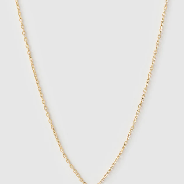 Mini Initial Gold Necklace-Arms of Eve-Lot 39 Store & Cafe