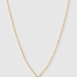 Mini Initial Gold Necklace-Arms of Eve-Lot 39 Store & Cafe