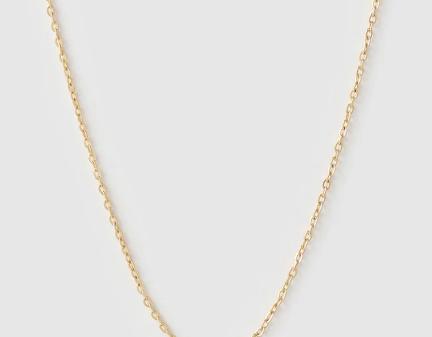 Mini Initial Gold Necklace-Arms of Eve-Lot 39 Store & Cafe