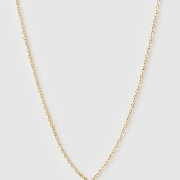 Mini Initial Gold Necklace-Arms of Eve-Lot 39 Store & Cafe