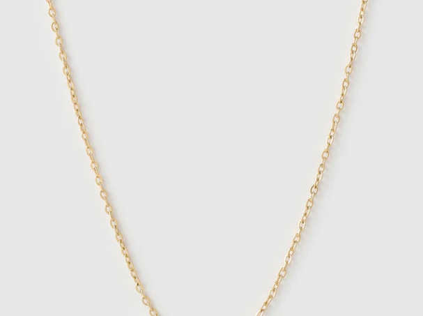 Mini Initial Gold Necklace-Arms of Eve-Lot 39 Store & Cafe