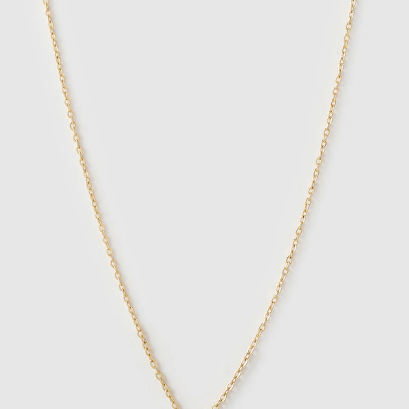 Mini Initial Gold Necklace-Arms of Eve-Lot 39 Store & Cafe