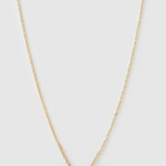 Mini Initial Gold Necklace-Arms of Eve-Lot 39 Store & Cafe