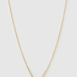 Mini Initial Gold Necklace-Arms of Eve-Lot 39 Store & Cafe