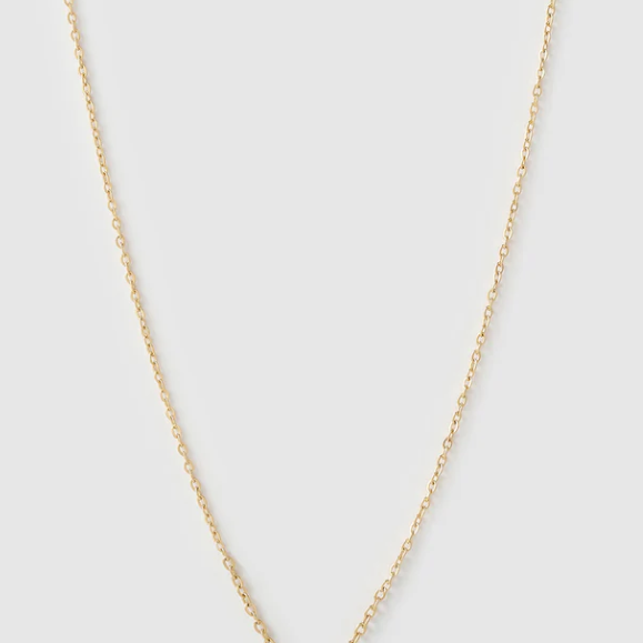 Mini Initial Gold Necklace-Arms of Eve-Lot 39 Store & Cafe