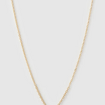 Mini Initial Gold Necklace-Arms of Eve-Lot 39 Store & Cafe