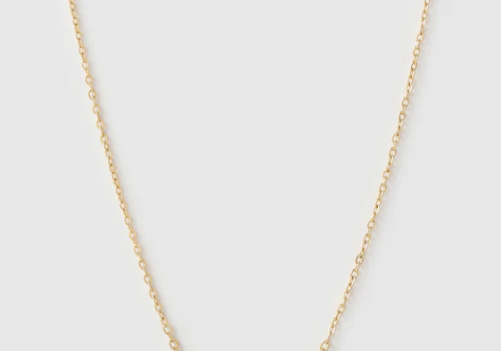 Mini Initial Gold Necklace-Arms of Eve-Lot 39 Store & Cafe