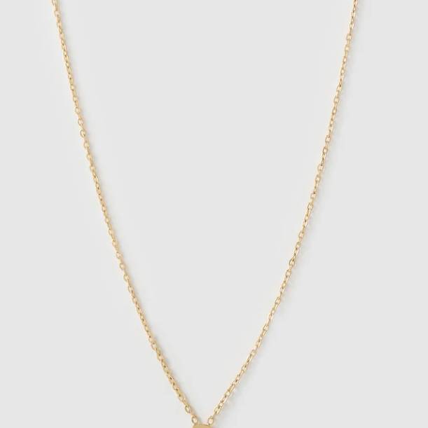 Mini Initial Gold Necklace-Arms of Eve-Lot 39 Store & Cafe