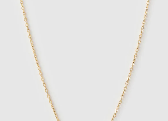 Mini Initial Gold Necklace-Arms of Eve-Lot 39 Store & Cafe