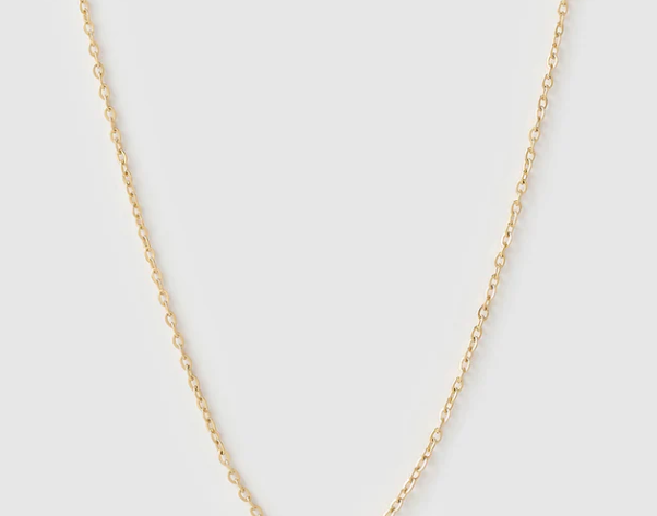 Mini Initial Gold Necklace-Arms of Eve-Lot 39 Store & Cafe