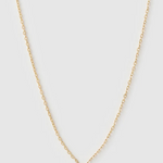 Mini Initial Gold Necklace-Arms of Eve-Lot 39 Store & Cafe