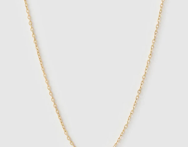 Mini Initial Gold Necklace-Arms of Eve-Lot 39 Store & Cafe