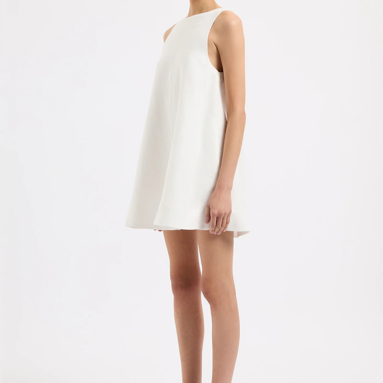Nemi Linen Dress-Nude Lucy-Lot 39 Store & Cafe