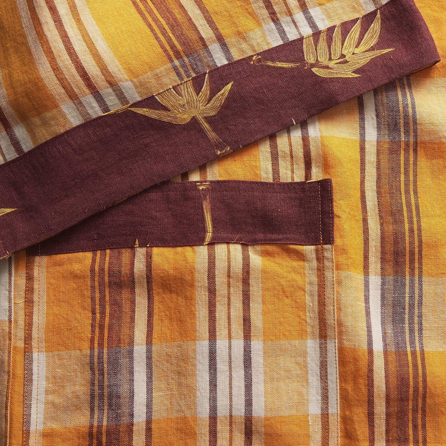Nicolette Linen Robe - Marigold-Not specified-Lot 39 Store & Cafe