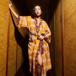 Nicolette Linen Robe - Marigold-Not specified-Lot 39 Store & Cafe