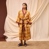 Nicolette Linen Robe - Marigold-Not specified-Lot 39 Store & Cafe