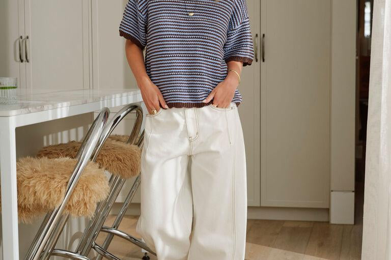 Nina Boxy Knit Tee-Ceres Life-Lot 39 Store & Cafe