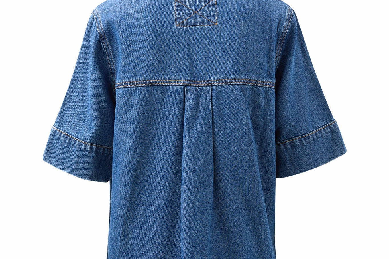 Noa Short Sleeve Shirt - Fresh Indigo-Ceres Life-Lot 39 Store & Cafe