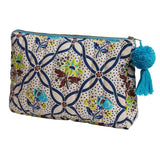 Norali Quilted Cosmetic Bag - Ecru-Sage & Clare-Lot 39 Store & Cafe