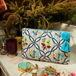 Norali Quilted Cosmetic Bag - Ecru-Sage & Clare-Lot 39 Store & Cafe