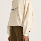 Nude. Hoodie - Bone-Nude Lucy-Lot 39 Store & Cafe