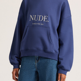 Nude. Hoodie - Indigo-Nude Lucy-Lot 39 Store & Cafe