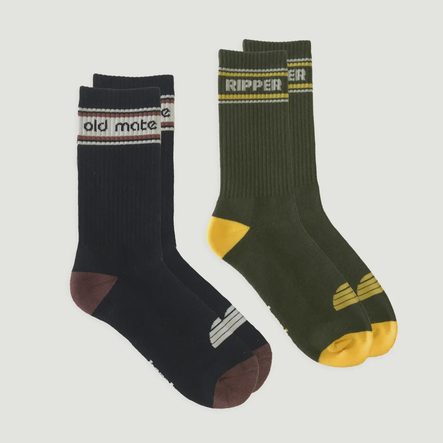 Old Mate & Ripper Socks-Banabae-Lot 39 Store & Cafe