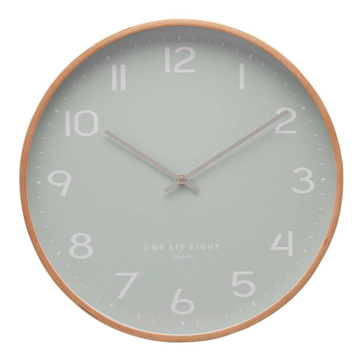 Olivia 43cm Clock - Aqua-PS Home & Living-Lot 39 Store & Cafe