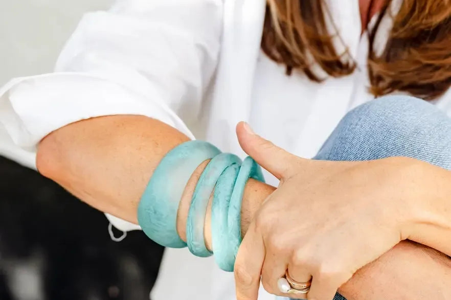Organic Resin Stacking Bangle-Greenwood Designs-Lot 39 Store & Cafe