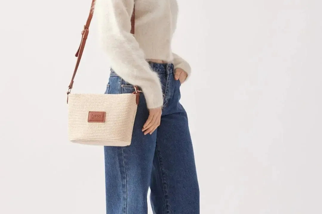 Panier Crossbody Bag - Tan-Base-Lot 39 Store & Cafe
