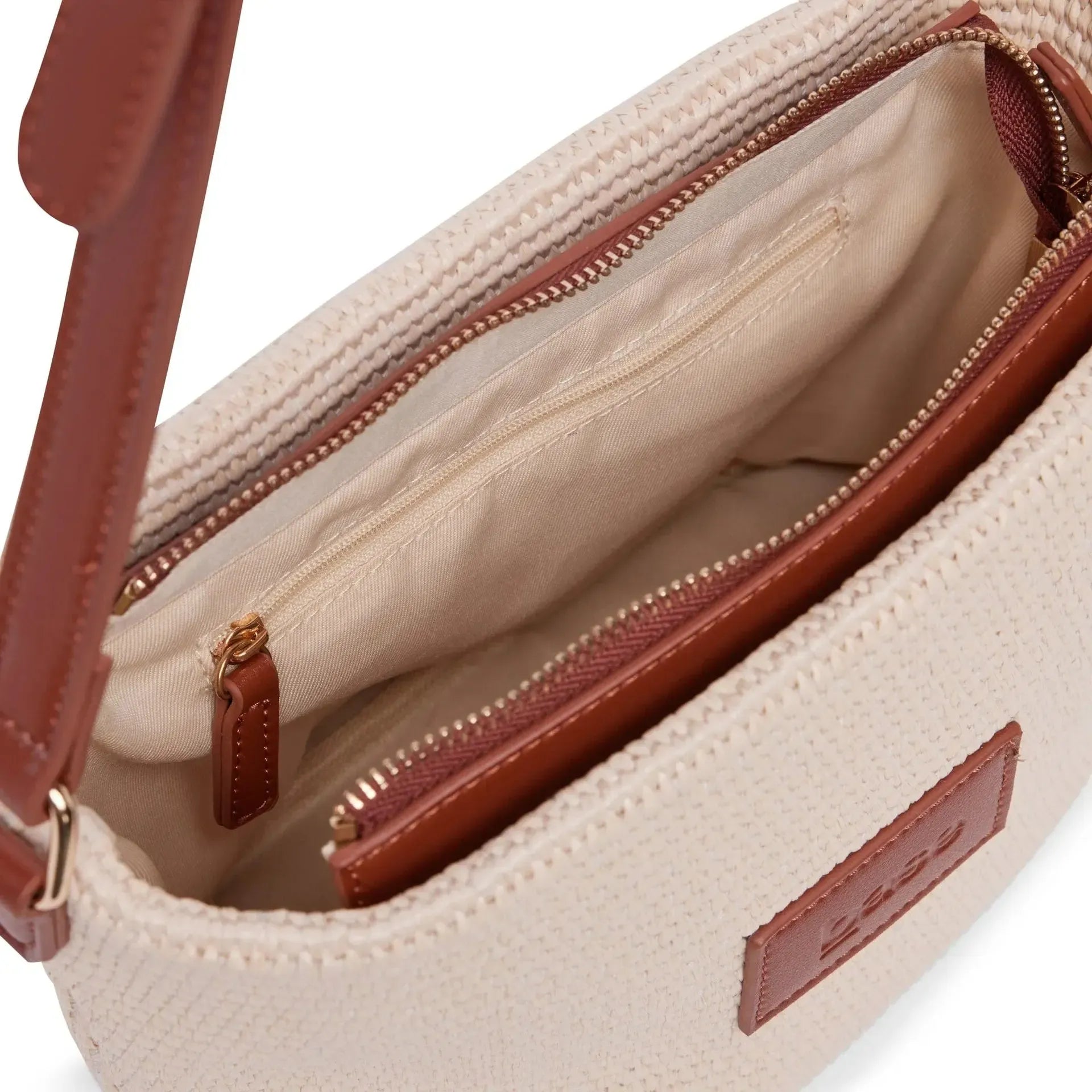 Panier Crossbody Bag - Tan-Base-Lot 39 Store & Cafe