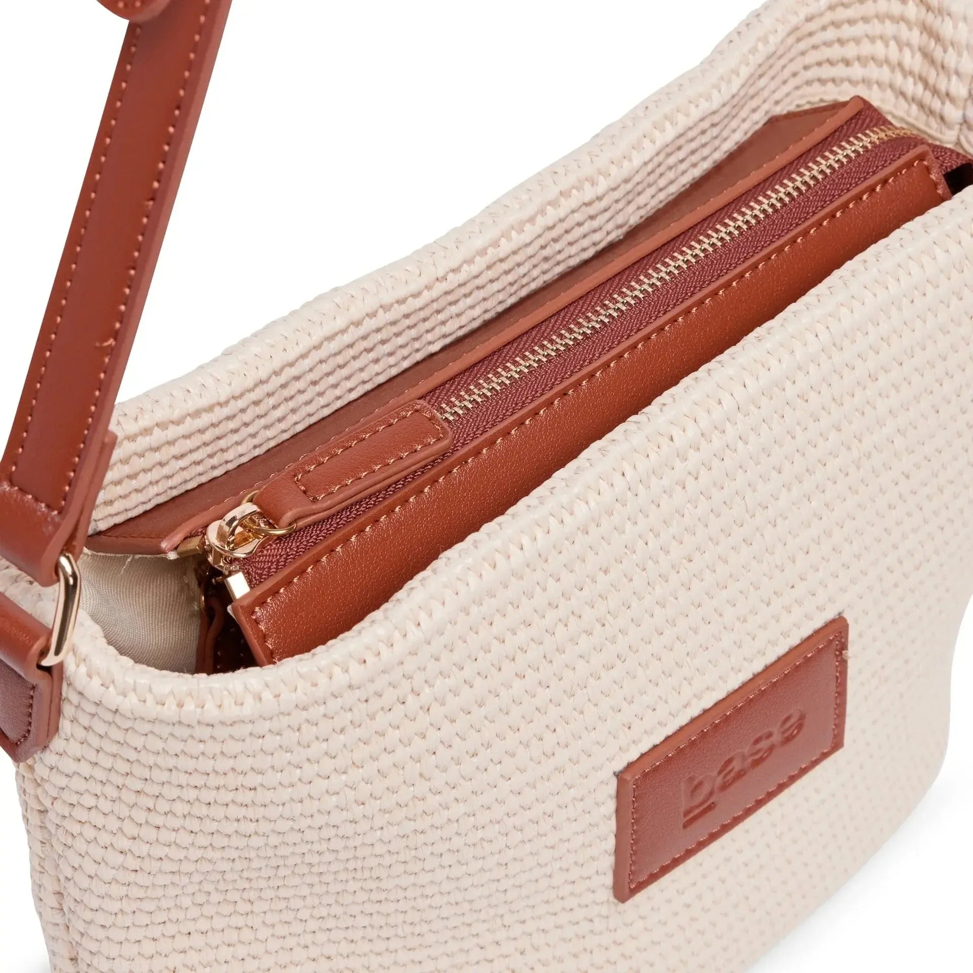 Panier Crossbody Bag - Tan-Base-Lot 39 Store & Cafe