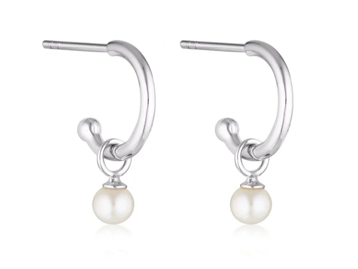 Pearl Charm Base Hoop-Linda Tahija-Lot 39 Store & Cafe