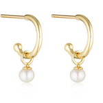 Pearl Charm Base Hoop-Linda Tahija-Lot 39 Store & Cafe